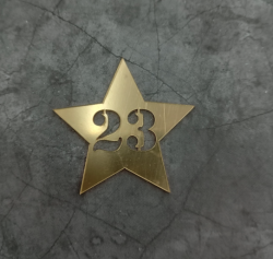 Изображение МИНИ ДЕКОР 23 февраля, 5 см (ФЕВ 91)